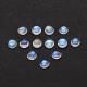 Rainbow Moonstone / White Labradorite 2.50mm to 8mm Round Cabochon (Eye Clean / Loop Clean)