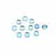 Swiss Blue Topaz 4.25mm to 8.40mm Round Cabochon