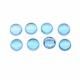 Swiss Blue Topaz 4.25mm to 8.40mm Round Cabochon