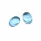 Swiss Blue Topaz 7x5mm Oval Cabochon