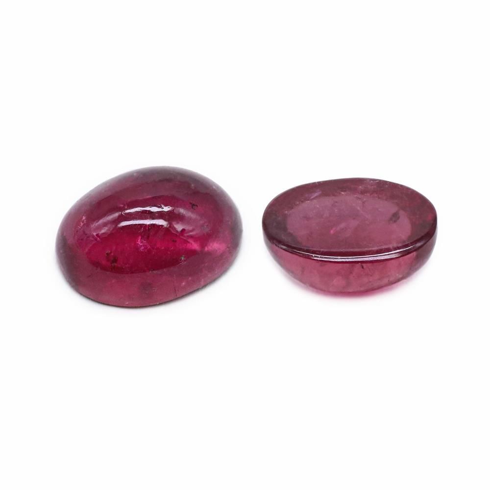 Pink tourmaline cabochon deals