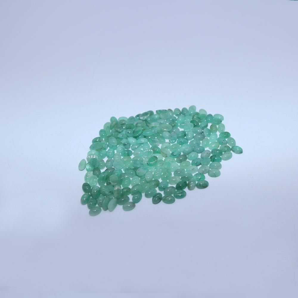 Emerald (Brazil Sakota Mines) Round Cabochon