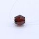 Mozambique Garnet Bicone Faceted