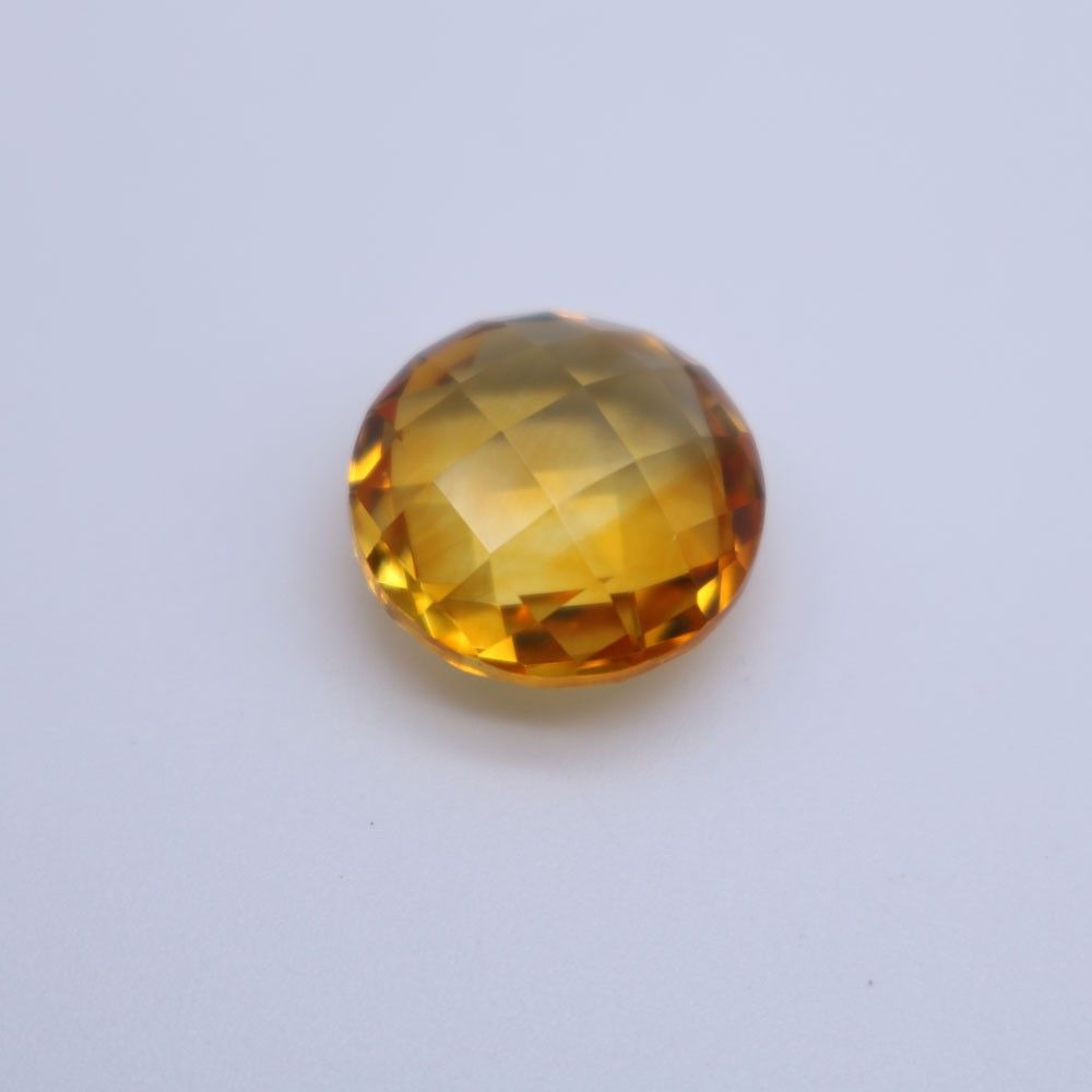 Natural Citrine Round Briolette | Calibrated Gemstone | My Earth Stone