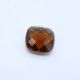 Cognac Quartz Cushion Briolette