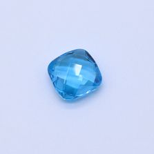 Swiss Blue Topaz Cushion Briolette