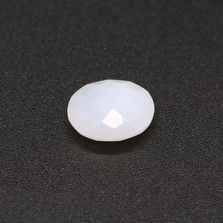 White Opal Oval Briolette