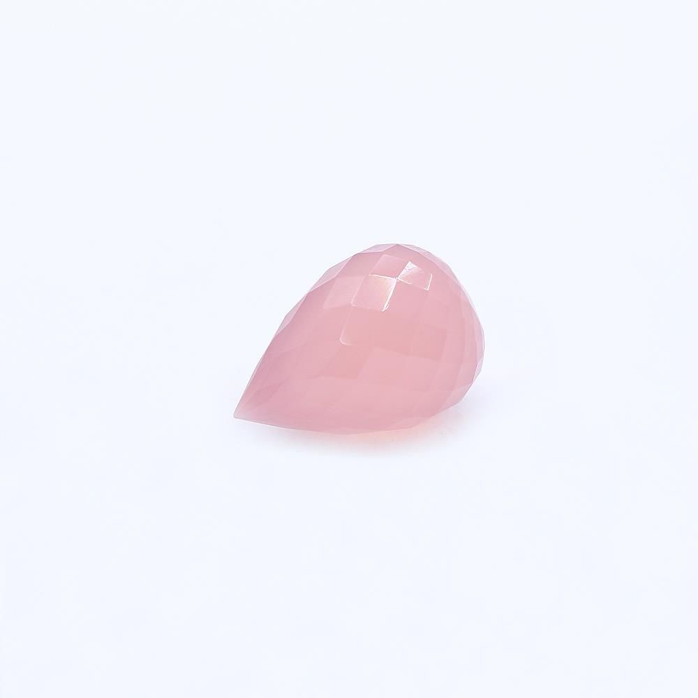 Dyed Chalcedony Drops Briolette