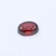 Garnet Cubic Zirconia Oval Cabochon