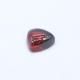 Garnet Cubic Zirconia Trillion Cabochon