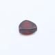 Garnet Cubic Zirconia Trillion Cabochon