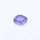 Ink Blue Cubic Zirconia Cushion Cabochon