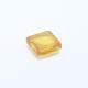 Yellow Cubic Zirconia Square Cabochon