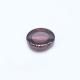 Cubic Zirconia (Rhodolite Color) Round Cabochon