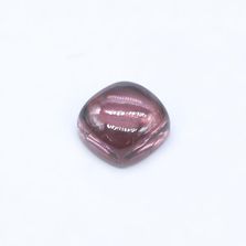 Cubic Zirconia (Rhodolite Color) Cushion Cabochon