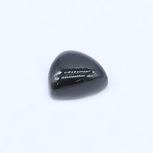 Cubic Zirconia (Black Color) Trillion Cabochon