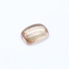 Cubic Zirconia (Champagne Color) Elongated Cushion Cabochon