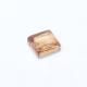 Cubic Zirconia (Champagne Color) Square Cabochon