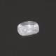 Cubic Zirconia (White Color) Elongated Cushion Cabochon