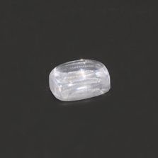 Cubic Zirconia (White Color) Elongated Cushion Cabochon