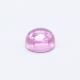 Cubic Zirconia (Pink Color) Round Cabochon