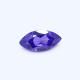 Cubic Zirconia (Ink Blue Color) Marquise Shape Faceted