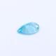 Blue Topaz Cubic Zirconia Pears Faceted