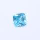 Blue Topaz Cubic Zirconia Cushion Faceted