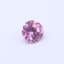 Pink Cubic Zirconia Round Faceted