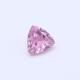 Pink Cubic Zirconia Trillion Faceted