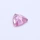 Pink Cubic Zirconia Trillion Faceted