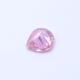 Pink Cubic Zirconia Heart Shape Faceted