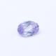 Lavender Cubic Zirconia Oval Faceted