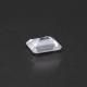 White Cubic Zirconia Octagon Faceted