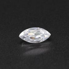 White Cubic Zirconia Marquise Faceted