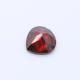 Garnet Cubic Zirconia Heart Shape Faceted