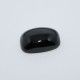 Black Spinel Elongated Cushion Cabochon