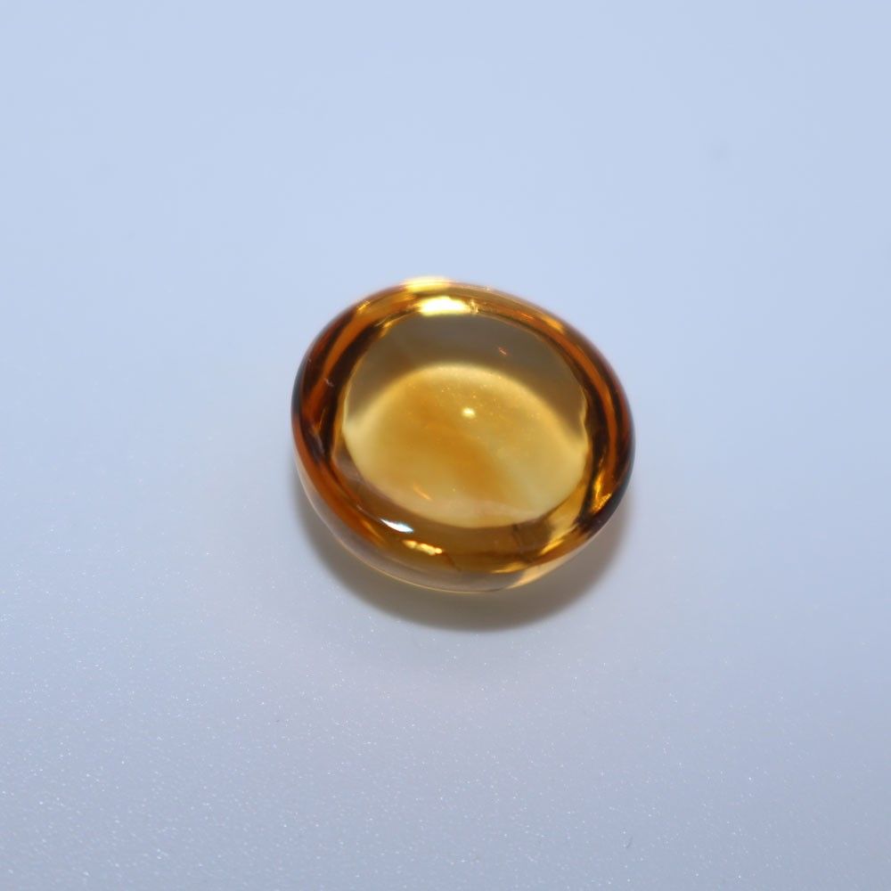 Natural Citrine Round Cabochon | Calibrated Gemstone | My Earth Stone