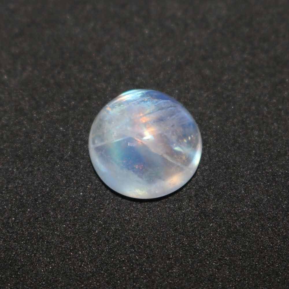 Rainbow Moonstone White Labradorite Round Cabochonmyearthstone