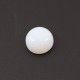 White Opal Round Cabochon