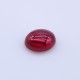 Ruby (Synthetic) Oval Cabochon