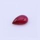 Ruby (Synthetic) Pears Cabochon