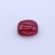 Ruby (Synthetic) Elongated Cushion Cabochon