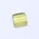 Lemon Green Gold Square Cabochon