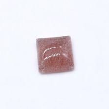 Strawberry Quartz Square Cabochon