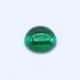 Created Emerald Round Cabochons