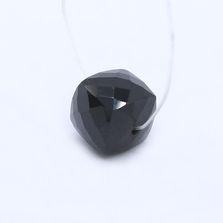 Black Spinel Cube Faceted