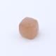 Feldspar Peach Moonstone Cube Faceted