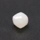 Feldspar White Moonstone Cube Faceted