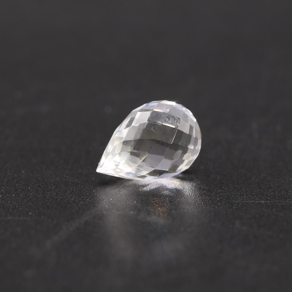 Rock Crystal Smooth Half Pear, NEW LOW PRICES!